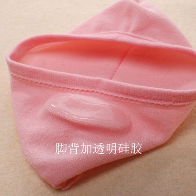 袜子女生船袜防滑硅胶春夏季隐形袜浅口纯色糖果色魔术短袜丝袜女黑色5双均码