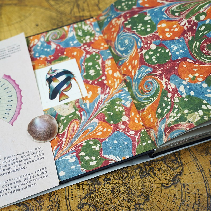 海物奇谈 [正版]海物奇谈 复古艺术馆系列 欧洲版 海错图 以现代生物学分类法重新审订 海洋鱼类图鉴 自然科普艺术书籍高清大图