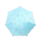 天堂伞(遇水现花)黑胶丝印三折晴雨伞太阳伞 33257E