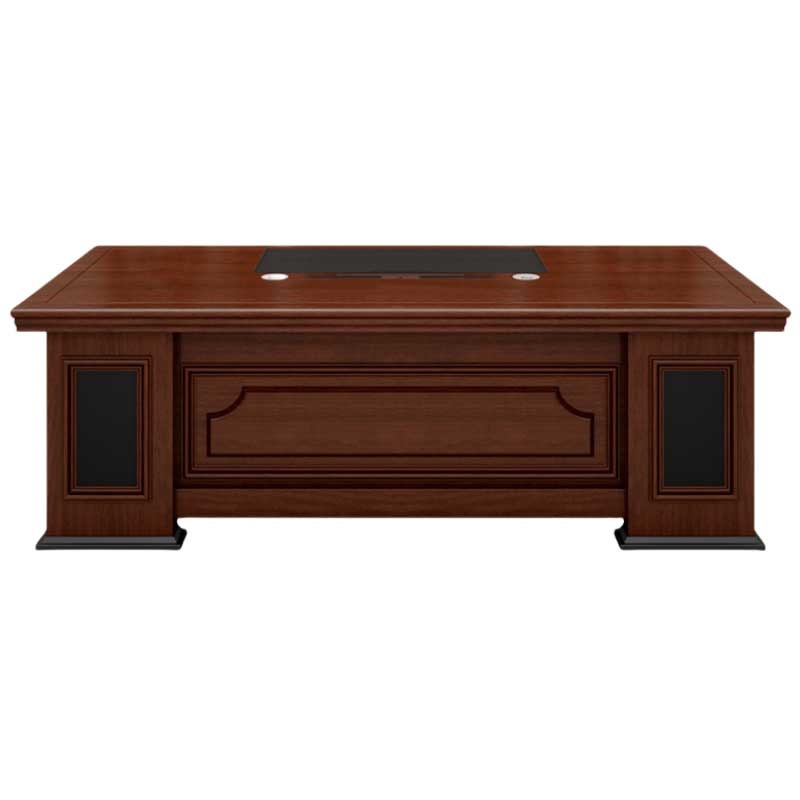 铭思达大班台老板桌高清大图