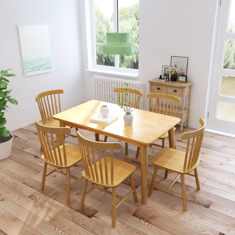 彬蔚轻奢餐桌椅组合现代简约小户型岩板桌子北欧大理石长方形餐桌餐椅