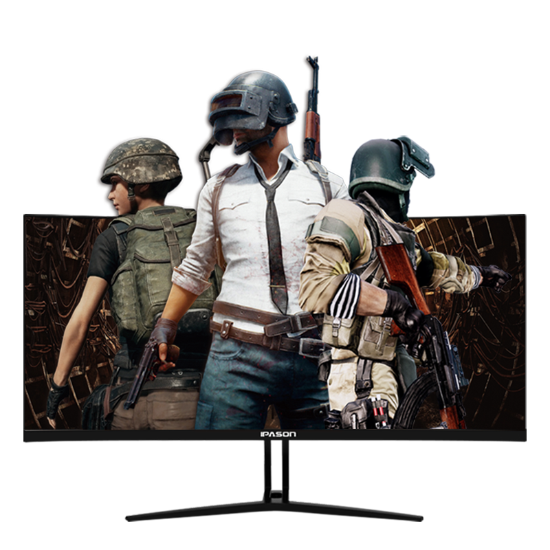 攀升 QR302W 30英寸 200Hz 1800R曲面 2K 电竞显示器21:9 超宽带鱼屏 游戏显示屏 黑色
