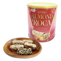 乐家美国进口腰果巧克力味海盐焦糖黑巧克力糖200g罐装多口味礼盒 扁桃仁巧克力味 200g*1罐