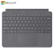 微软 Surface Go4 /3 /2键盘盖 亮铂金 磁吸易拆卸 Alcantara材质 键盘背光+玻璃触控板