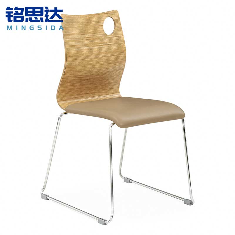 铭思达餐椅木质把高清大图