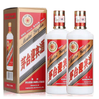 茅台 迎宾酒 53度酱香型白酒500ml *6瓶 整箱 2017年产