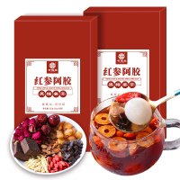 买3发5 阿胶红参红糖姜枣茶大姨妈红枣桂圆枸杞气血茶女性冲饮