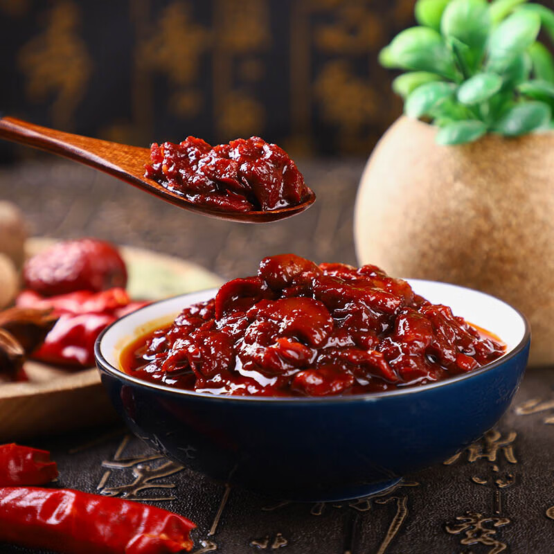 丹丹 酱料 红油郫县豆瓣酱500g 辣椒酱炒菜 川菜调料调味品 四川特产