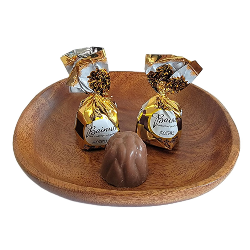 百诺牛奶夹心巧克力散装250g扭结婚庆结婚喜糖休闲零食满月诞生礼高清大图