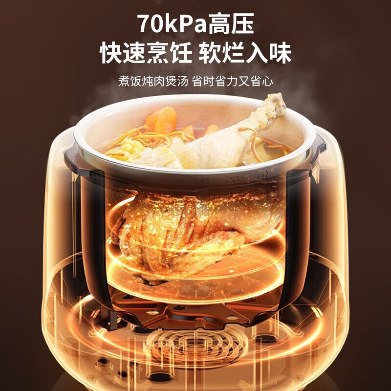 苏泊尔supor电压力锅电压力锅