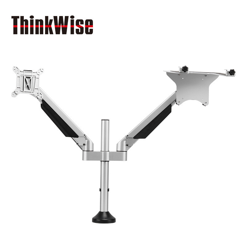 慧想(Thinkwise) 显示器支架 双屏气压支架 万向旋转升降 BS201
