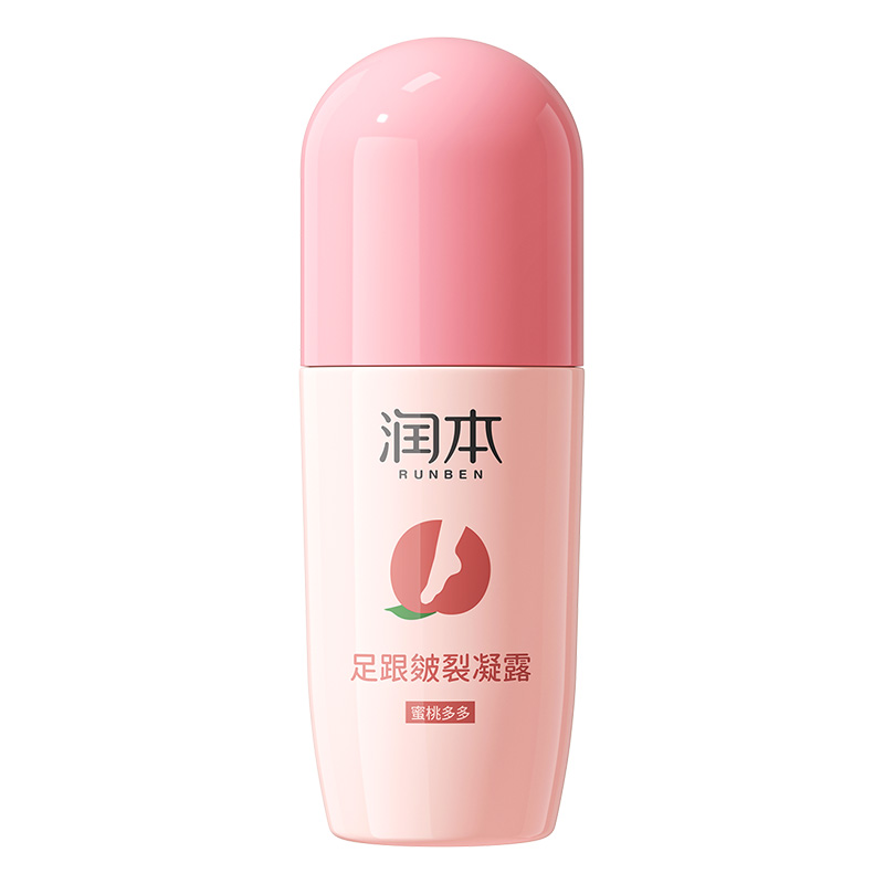 润本 足跟皴裂凝露（蜜桃多多）60ml-足跟皴裂凝露（蜜桃多多）;60ml*1支高清大图
