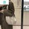 BANGDOU大容量通勤斜挎饺子包女2024新款高级感黑色托特包学生上课单肩包