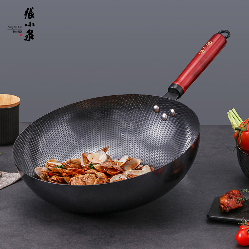 张小泉 嘉岚珍珠铁锅C30710100 32cm高清大图