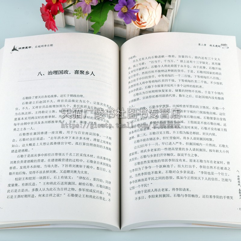 [正版]奴隶皇帝 后赵明帝 石勒 讲述十六国时期后赵明帝石勒一生故事历代帝王人物传记经典著作阅读 王平客 著 中国