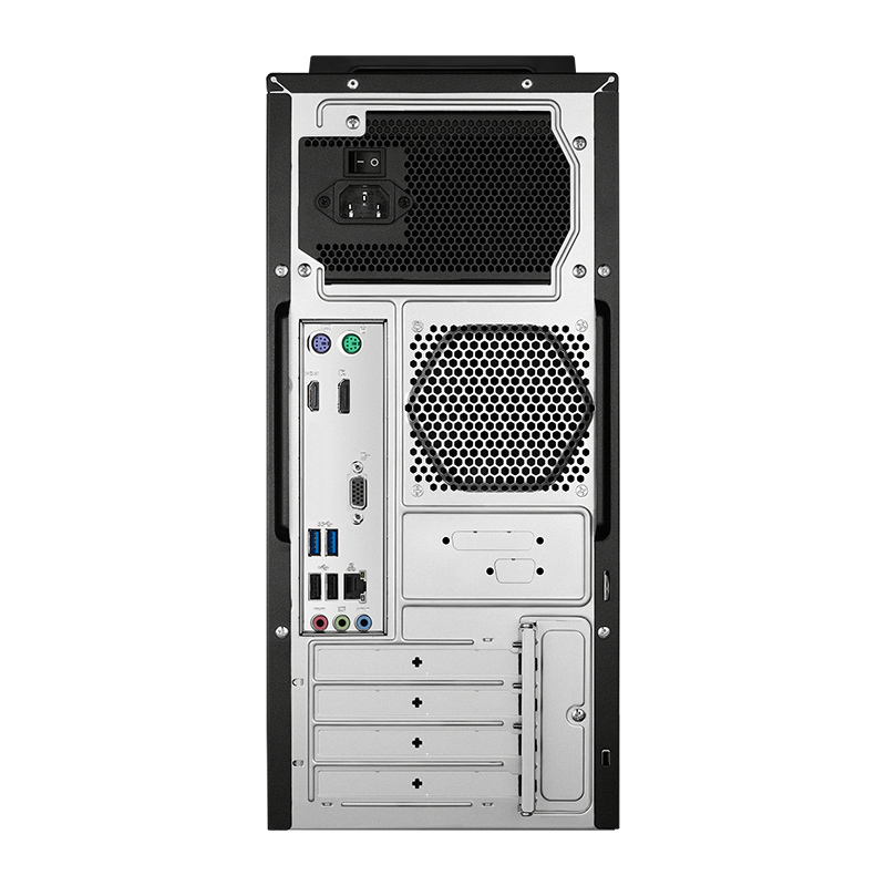 华硕(ASUS)商用台式电脑 弘道 D500TD 27寸( I5- 12400 16G 1T+256G 集显 WIN1高清大图