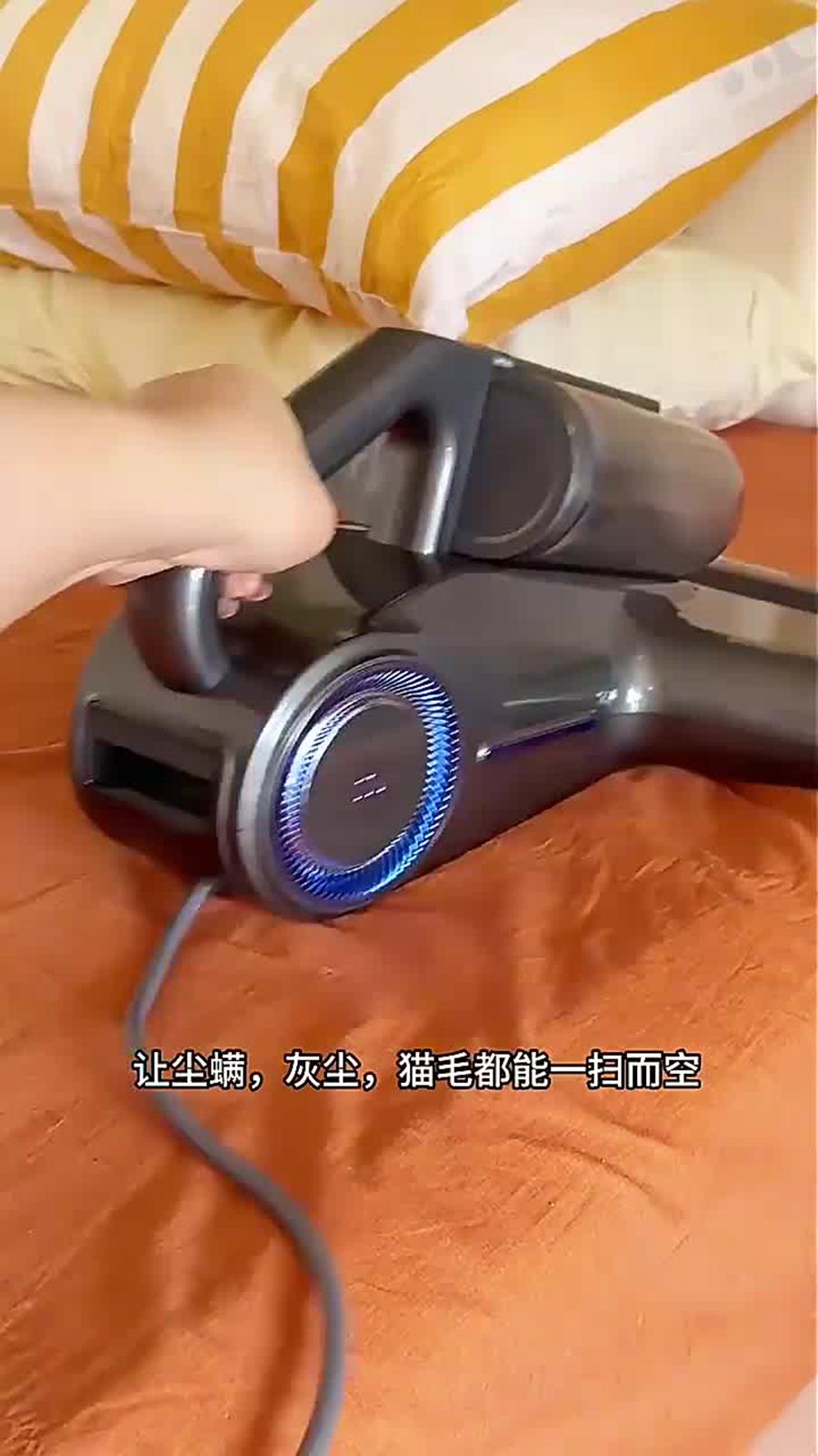 摩飞电器 蒸汽除螨仪床宝家用母婴除螨机超声波高温蒸汽除螨吸尘器高温熨烫机大吸力去螨虫机 MR3102 灰高清大图