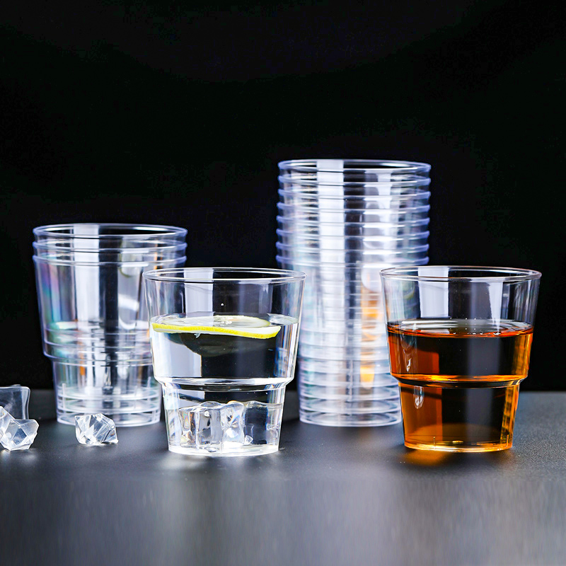 芳草地 一次性航空水晶杯 145ml*60只/箱(2箱起订)高清大图