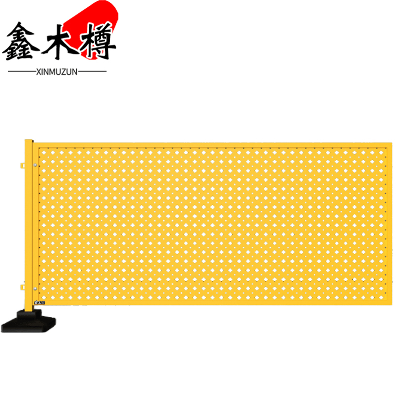 鑫木樽隔离网2*1m个