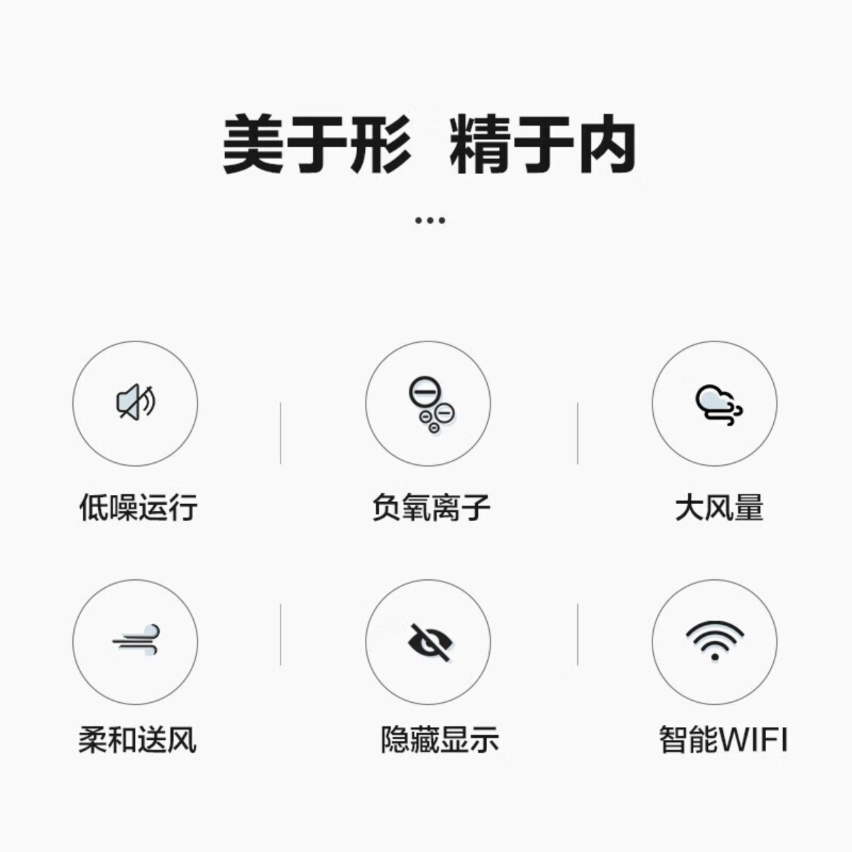 格力(GREE)WiFi塔扇风随温变电风扇家用立式摇头宿舍落地扇空调级强风无叶风扇FL-09X62Bhc高清大图