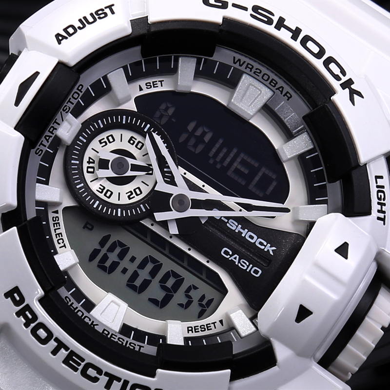 卡西欧G-SHOCK男表多功能运动电子表 GA-400-7A