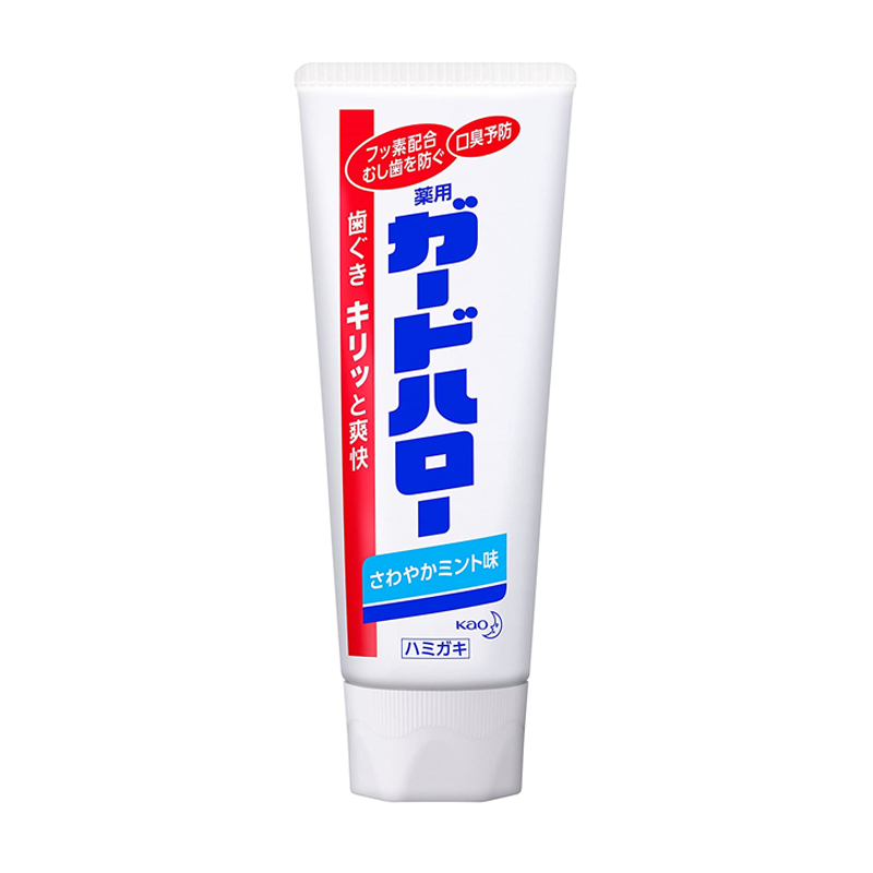 kao花王旗下Clear Clean 洁齿健 防蛀护齿除牙垢牙膏 165g 多重功效 牙龈护理