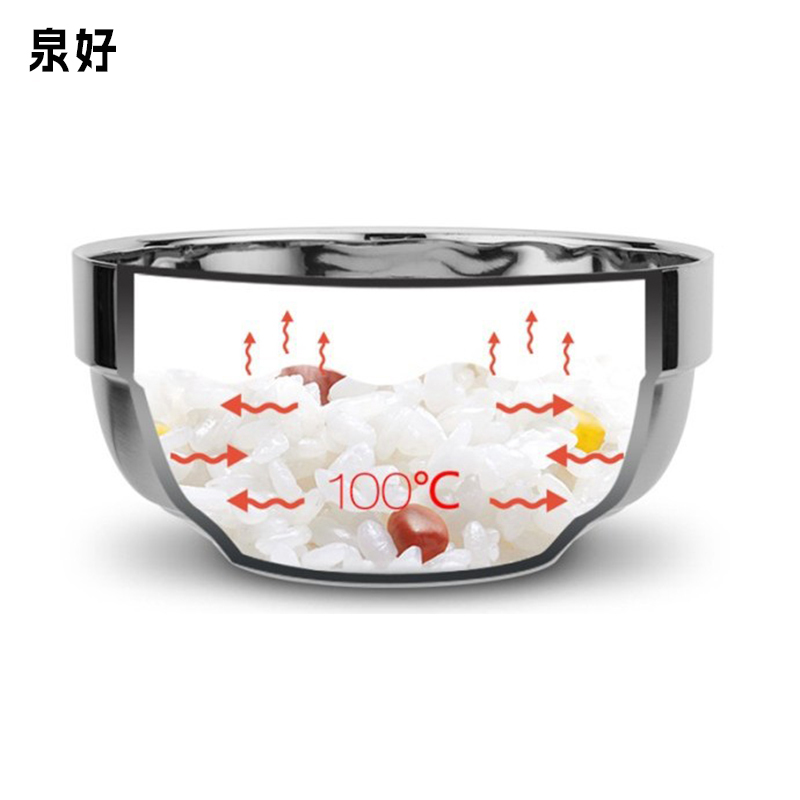 泉好 不锈钢碗 12cm 个高清大图