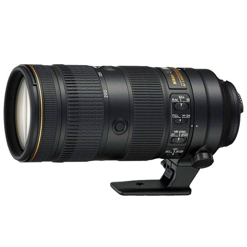 尼康(Nikon) AF-S 70-200mm f/2.8E FL ED VR 尼康卡口 77mm口径 远摄变焦镜头高清大图