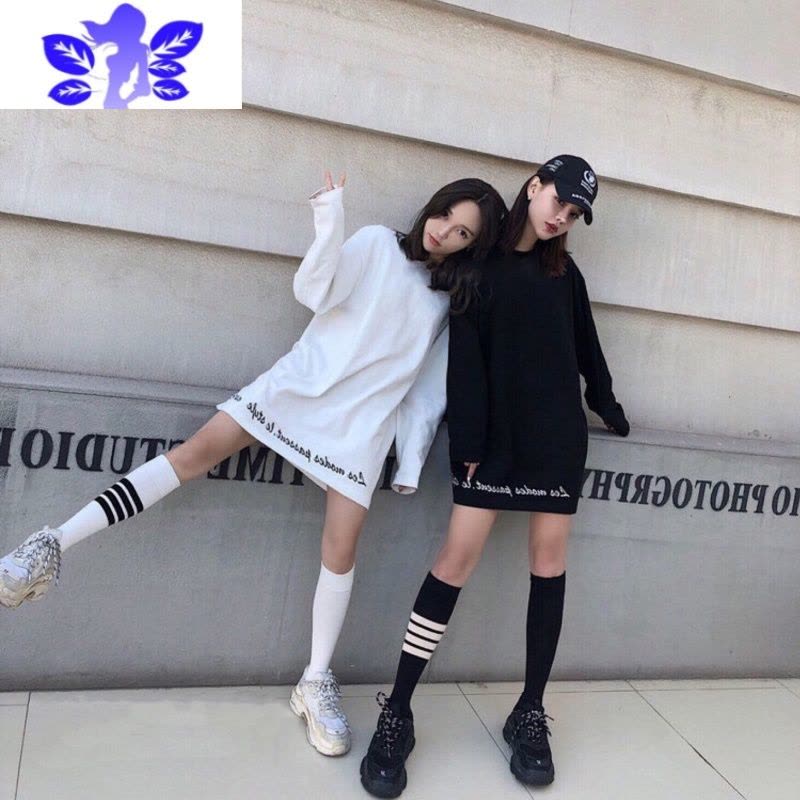 Ideamini春夏中筒长袜韩国棉小腿袜日系TB学生袜女jk高筒袜运动潮牌长筒袜丝袜图片