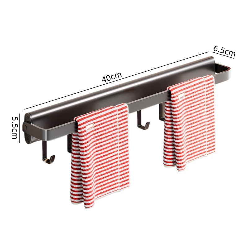 攸形 毛巾杆40CM个高清大图