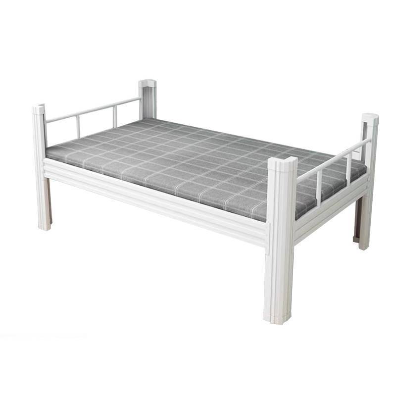 止臣 单人床 铁床学生公寓床员工宿舍床单层床钢制床铁架铁艺床 T3高清大图