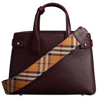 【直营】博柏利(BURBERRY)Banner女士小牛皮单肩包手提包斜挎包 女包
