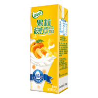 伊利 优酸乳果粒酸奶黄桃味245g*12盒[8月]