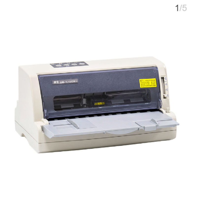 得实（Dascom）DS-1700II+ 高性能24针82列平推票据针式打印机机 票行程单 医院药房收费 发票打印机