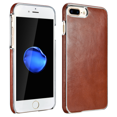 苹果8/7手机壳真皮iphone7手机保护套 适用于苹果7/7plus iphone7 4.7寸复古棕