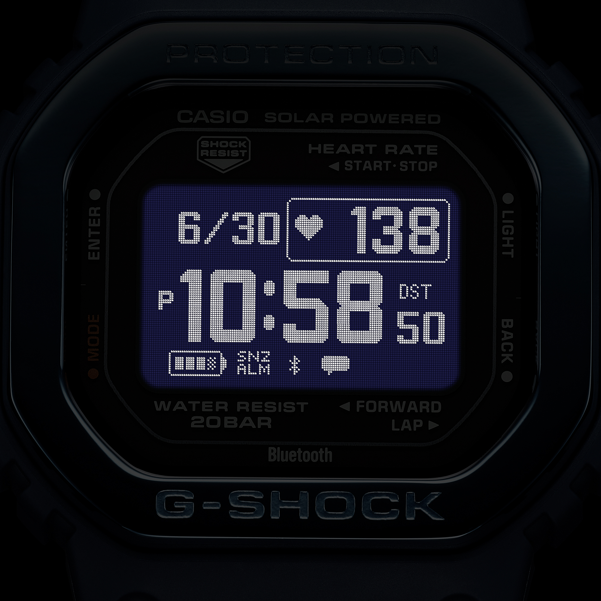 卡西欧CASIO数字石英表DW-H5600MB-2PR 200米防水设计时尚耐用全国联保高清大图