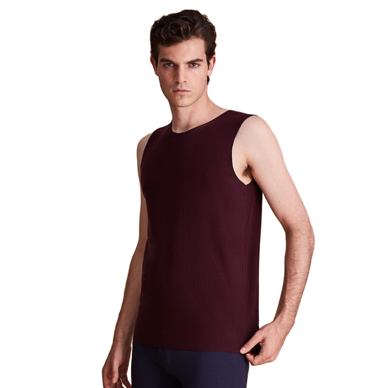 小护士 男士生热炭舒绒背心 SRB009高清大图