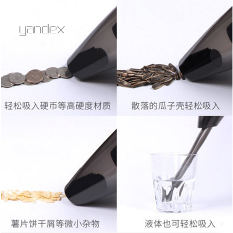 适用于车载吸尘器大功率家用无线干湿两用强力汽车吸尘器车用四合一2