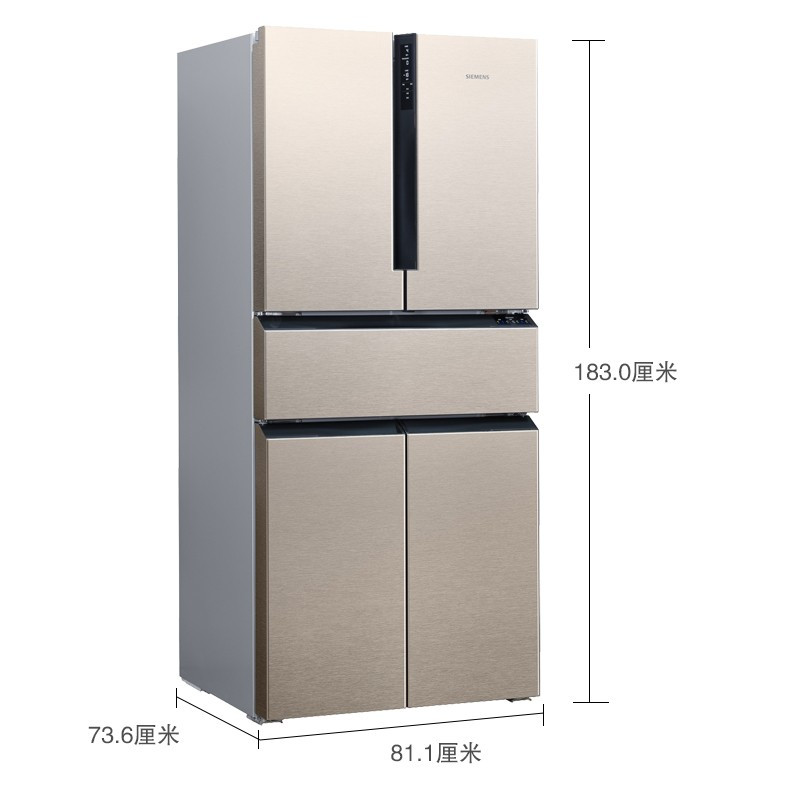 西门子冰箱多门中字门469L智能互联零度保鲜KF86NA236C