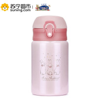 比得兔逗趣弹跳保温杯-樱花粉250ml PR-T753
