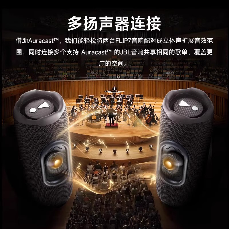 JBL FLIP7 音乐万花筒七代 蓝色高清大图