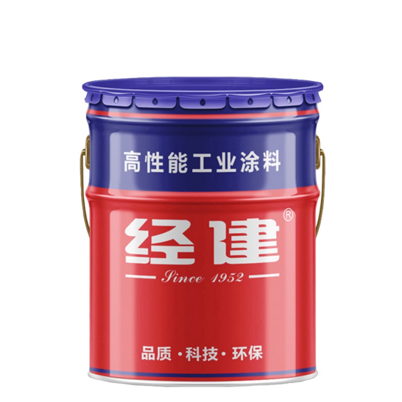 经建 油漆醇酸磁漆 孔雀蓝15kg 桶高清大图