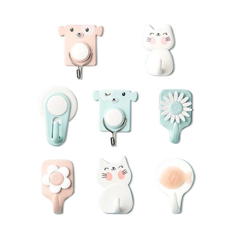 茶花(CHAHUA) 挂钩壁挂粘胶 淘气狗粘钩(1*2)棕色29621K尺寸:6.6*8.1*2.2cm图片