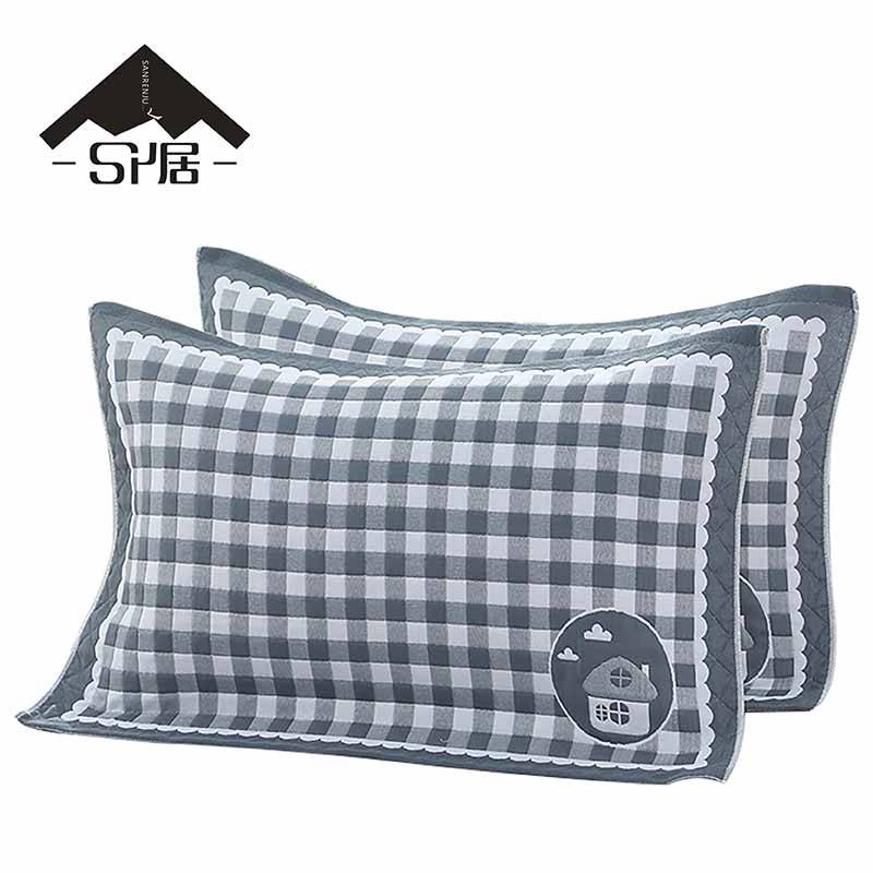 三人居加厚加大棉枕巾SRJZJ7852/条高清大图