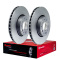 布雷博(brembo)前盘09.8695.11适配爱丽舍/雪铁龙C2/C3/标致206/207/301/风神(对装)