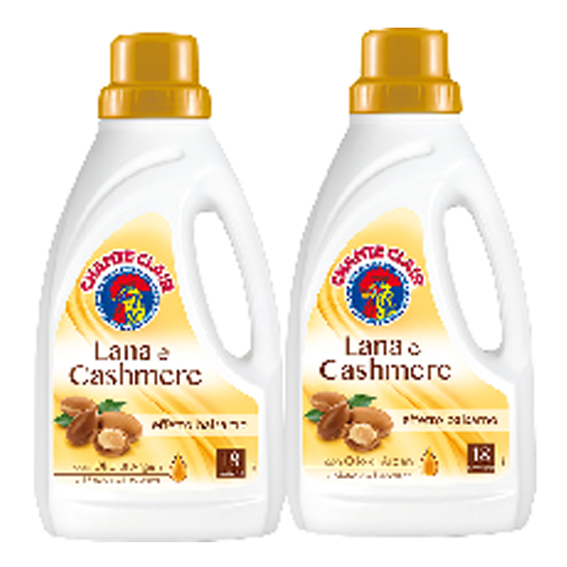 大公鸡管家(CHANTECLAIR)羊毛羊绒柔护洗衣液900ml*2