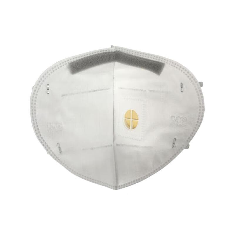3M 头戴式N95防颗粒物面罩(带呼气阀)25个/盒 EO3542图片