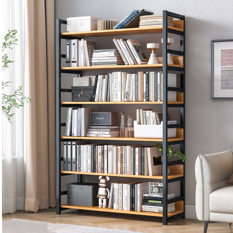 书架落地家用铁艺多层收纳客厅定制书柜邦云官方旗舰店