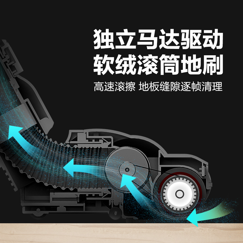 企购优品小狗（puppy）家用除螨无线挂式充电手持吸尘器T10 Cyclone/台