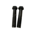 益莘 半牙外六角螺栓4.8级本色单孔螺栓 M20*110mm 条
